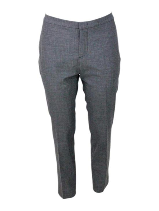  파비아나 필리피 스트레이트 팬츠 PAD214F326I0848185 Grey