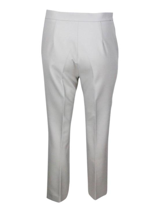  파비아나 필리피 스트레이트 팬츠 PAD223F6698178 Grey - FABIANA FILIPPI