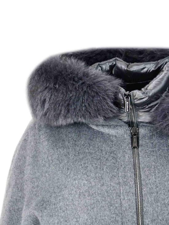  무레르 숏패딩 PEGASOCWR24 Grey - MOORER