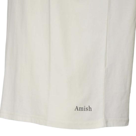 25SS 아미시 반팔 티셔츠 AMU037CL030569C0021 - AMISH