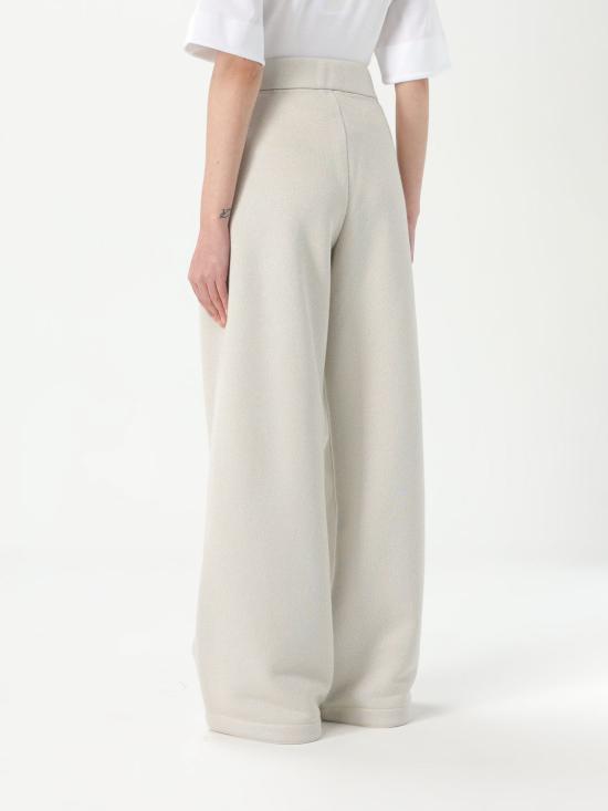 25SS 막스마라 스트레이트 팬츠 2511781068600 001 Beige - MAX MARA