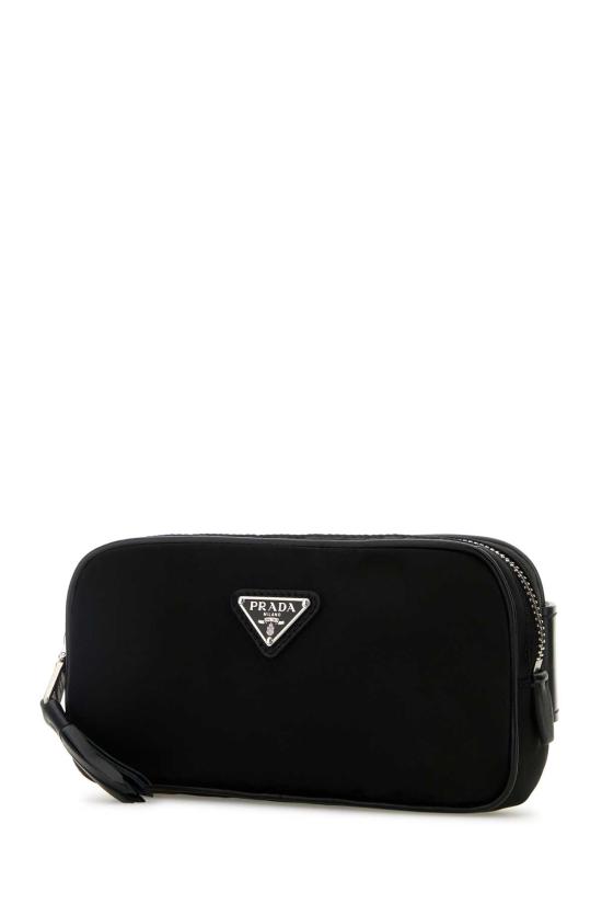 25SS 프라다 클러치/파우치 1BL044VOOXRDLN F0002 Black - PRADA