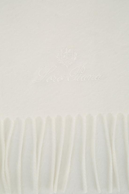 26SS 로로피아나 머플러/스카프 FAO3765 1000 White - LORO PIANA