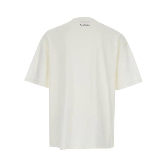 25SS 아크네 스튜디오 반팔 티셔츠 CL0344183 OPTIC WHITE DOM - ACNE STUDIOS