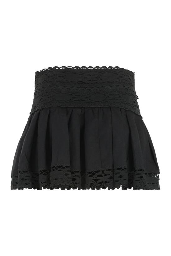 25SS 이자벨마랑에뚜왈 숏 스커트 25PJU0304FAC1J14E 01BK black - ISABEL MARANT ETOILE