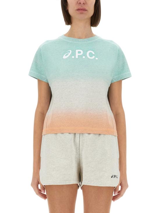 25SS 아페쎄 X 아식스 반팔 티셔츠 COEAVF26482 SAA MULTICOLOUR