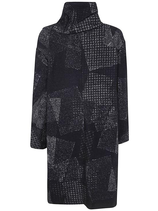 24FW 와이즈 요지 야마모토 코트 YOC15111 BLACK - Y’S YOHJI YAMAMOTO