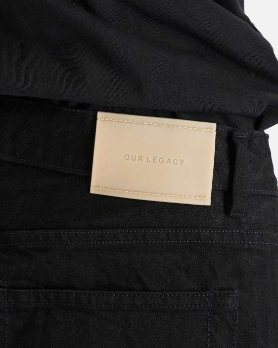  아워레가시 데님 아워 레거시 써드 컷 팬츠 블랙 셀비지 - OUR LEGACY