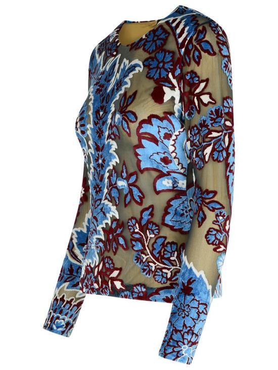 24FW 에트로 긴팔 티셔츠 WRJA0038 99JJD03S9880 MULTICOLOR - ETRO