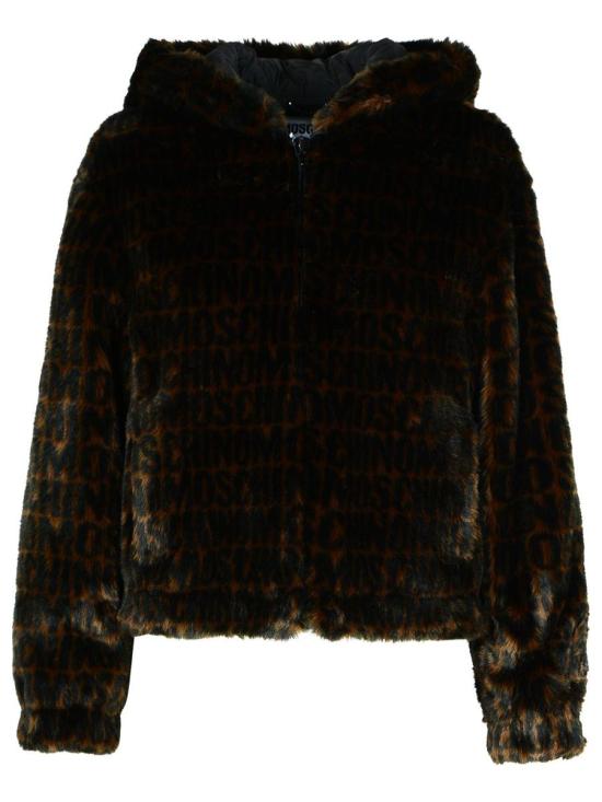 24FW 모스키노 자켓 A0611 77691103 BROWN