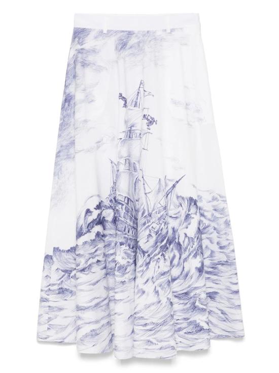 25SS 모스키노 숏 스커트 A01440450 2002 MULTICOLOR