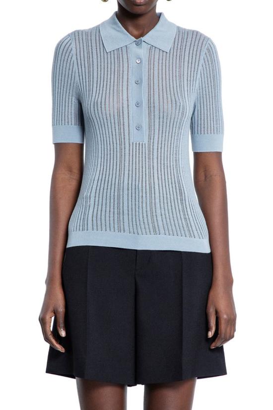 25SS 끌로에 폴로 티셔츠 CH25SMP30670 44N BLUE