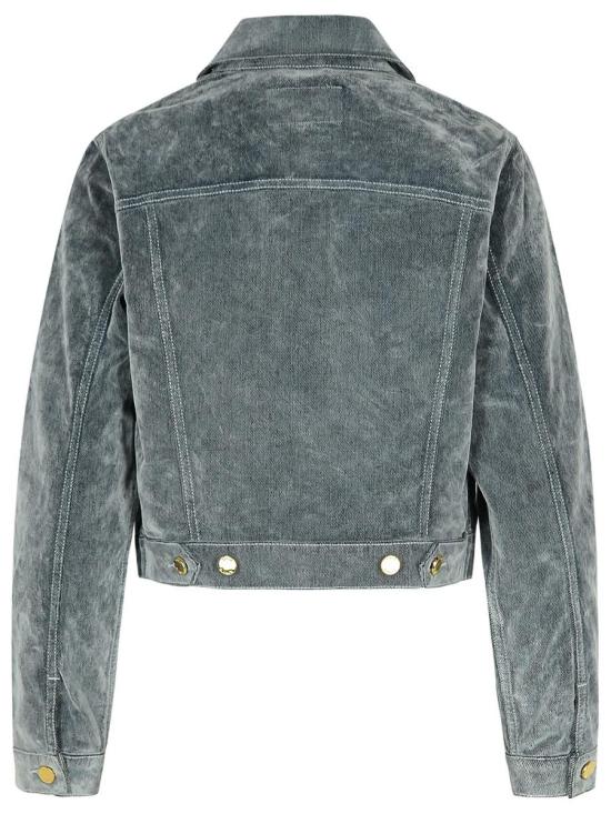 24FW 카사블랑카 자켓 WF24 JK 025 02AQUA BLUE - CASABLANCA