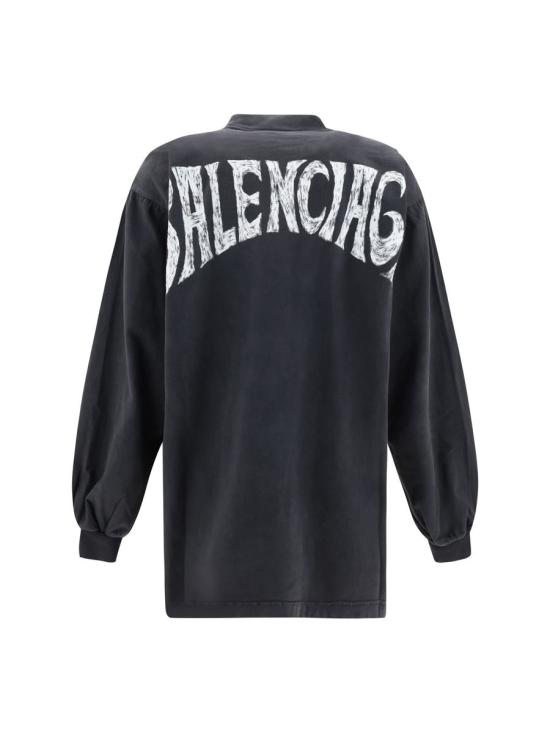  발렌시아가 스웨터 772208TPVL9 1569 Black - BALENCIAGA