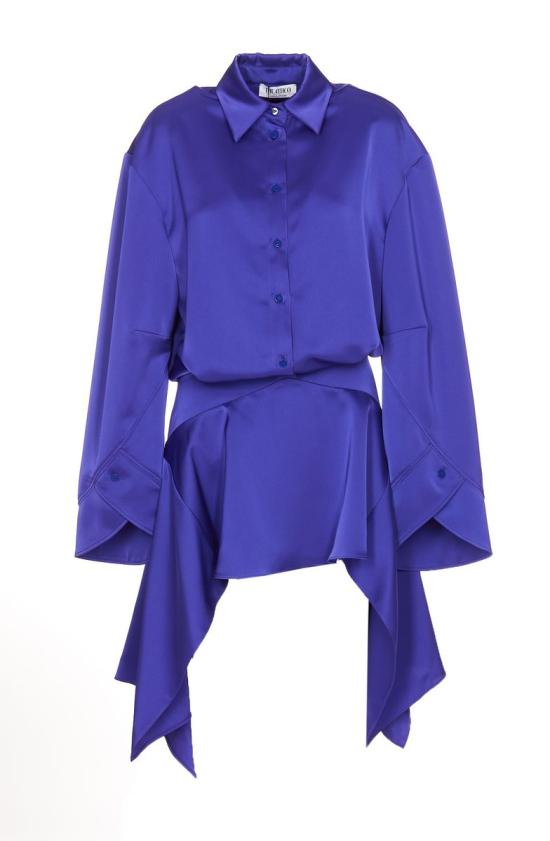  디 아티코 미디 원피스 236WCA201E020 493 PURPLE