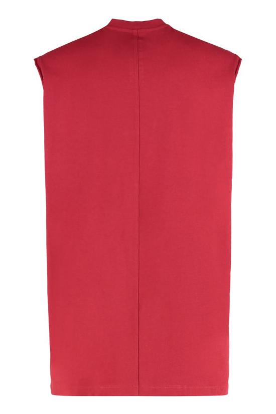  릭 오웬스 민소매 티셔츠 RU01D3178BA 03 RED - RICK OWENS