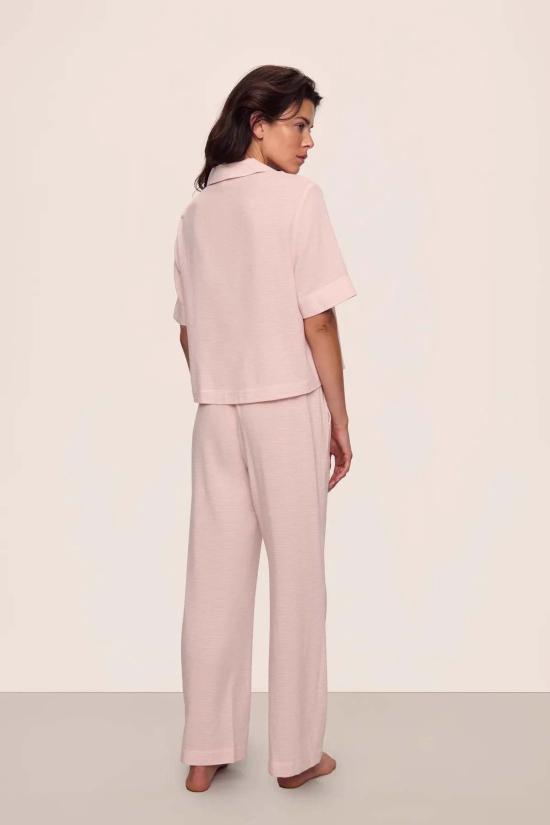  에버제이 라운지 웨어 노티코 릴렉스 반팔 팬츠 파자마 세트 - EBERJEY