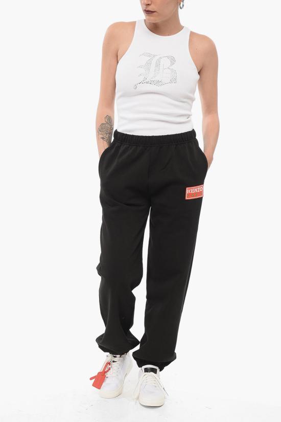  겐조 스트레이트 팬츠 FD52PA708 4MF 99J Black - KENZO