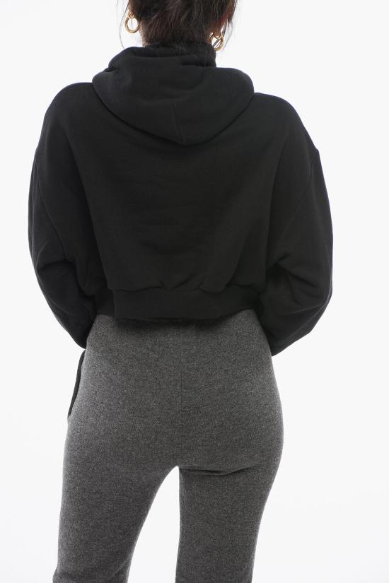  베르사체 후드 티셔츠 1014293 1A10160 1B000 Black - VERSACE