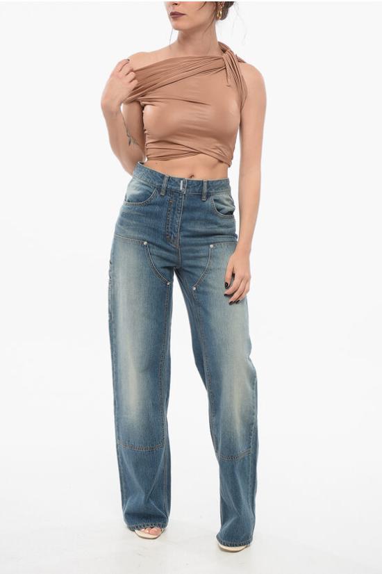  릭 오웬스 민소매 티셔츠 LI01D6110 GVI 124 Brown - RICK OWENS