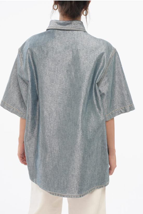  다크파크 데님 셔츠 WSH14DBL06W051 W051 Light blue - DARKPARK