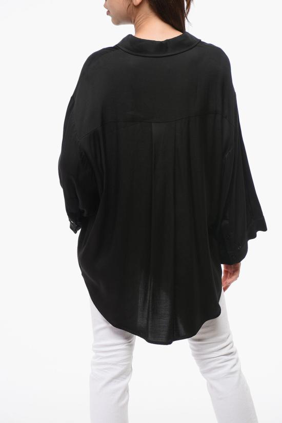  페데리카 토시 블라우스 FTE24CA1200VI0142 0002 Black - FEDERICA TOSI