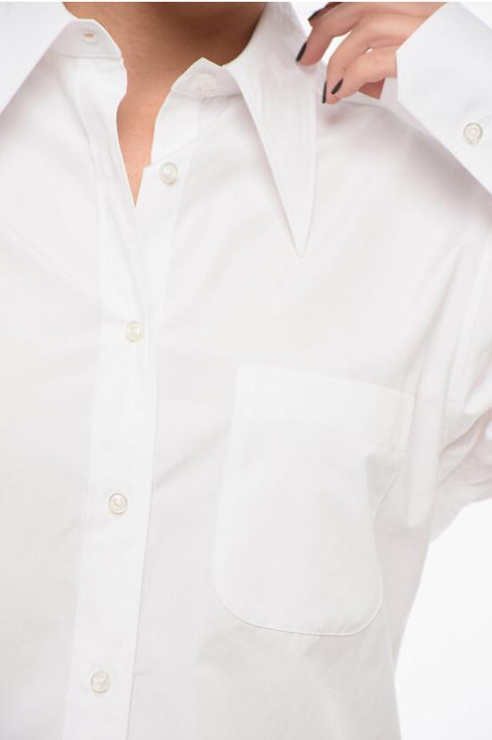  톰브라운 셔츠 FLL169A03113 100 White - THOM BROWNE