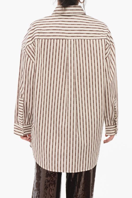  아미리 블라우스 PS24WSL001CO 271 Brown - AMIRI