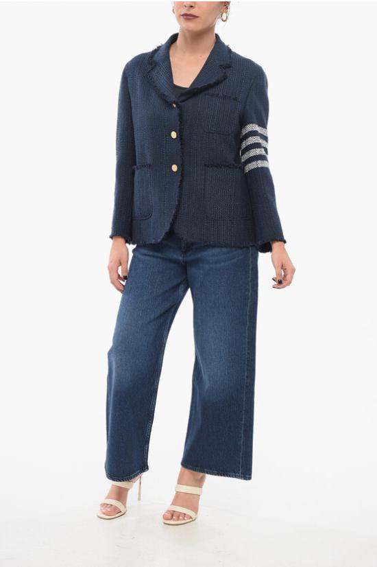  톰브라운 수트 자켓 FBC788TF0513 415 Blue - THOM BROWNE