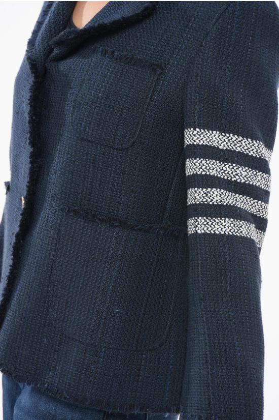  톰브라운 수트 자켓 FBC788TF0513 415 Blue - THOM BROWNE