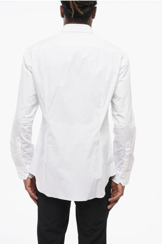  살바토레피콜로 긴팔 셔츠 OR174CO 0 White - SALVATORE PICCOLO