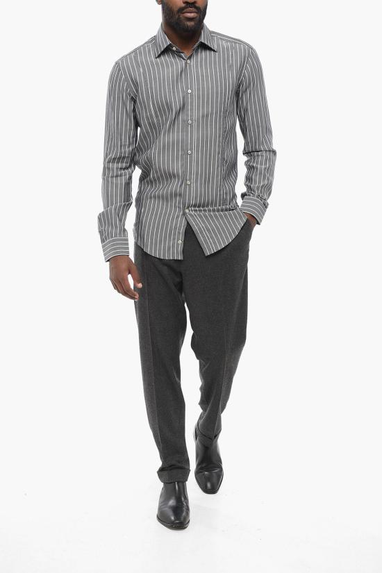  브라이언데일스 긴팔 셔츠 BD141ST7878001 Gray - BRIAN DALES