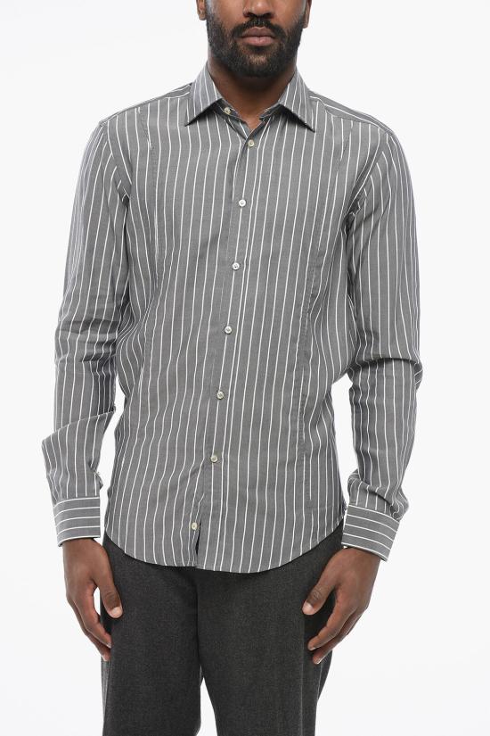  브라이언데일스 긴팔 셔츠 BD141ST7878001 Gray