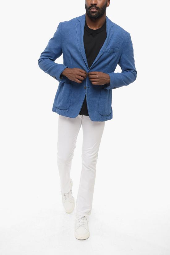  니노 다니엘리 수트 자켓 75YAF1 5120131 008 Blue - NINO DANIELI - ET MOS