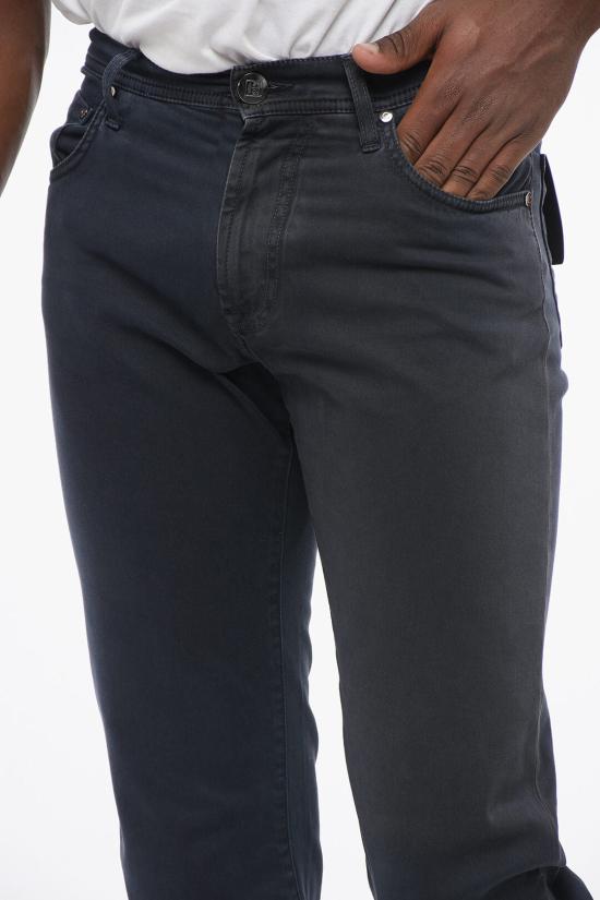  꼬르넬리아니 스트레이트 팬츠 804JF4 7820147 001 Blue - CORNELIANI