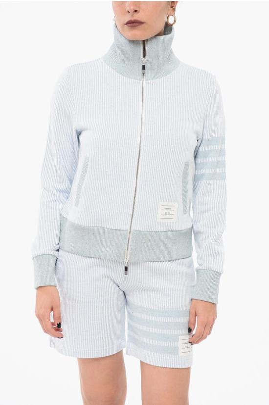  톰브라운 후드 티셔츠 FJT319AJ0142 480 Light blue