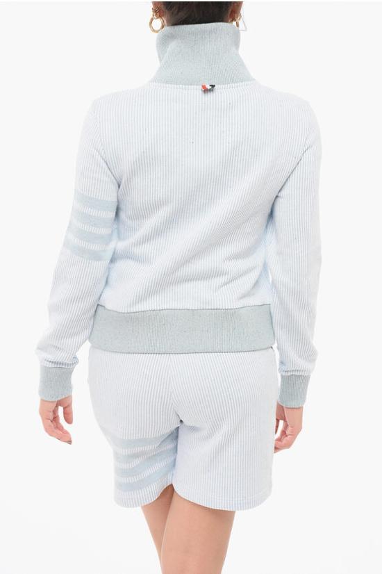  톰브라운 후드 티셔츠 FJT319AJ0142 480 Light blue - THOM BROWNE