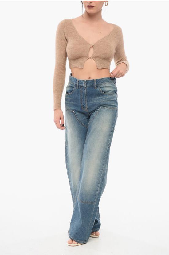  자크뮈스 스웨터 213KN203 2360 810 Brown - JACQUEMUS