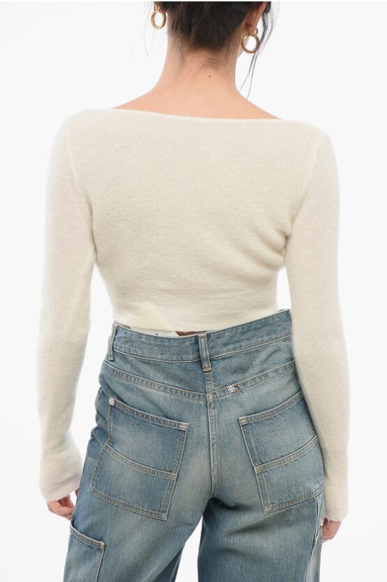  자크뮈스 스웨터 213KN203 213 236 110 White - JACQUEMUS