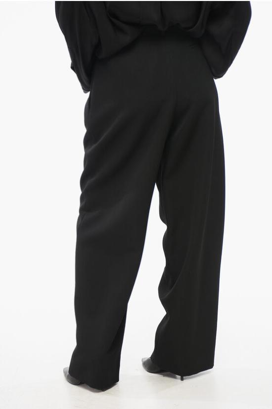  더로우 스트레이트 팬츠 7519W2586BLK Black - THE ROW