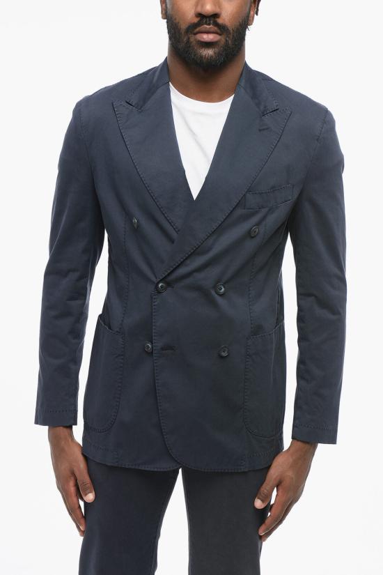  꼬르넬리아니 수트 자켓 87YAZ4 1120155 001 Blue