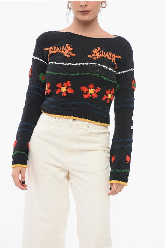  겐조 스웨터 FD52PU3523CBCO 99J Black