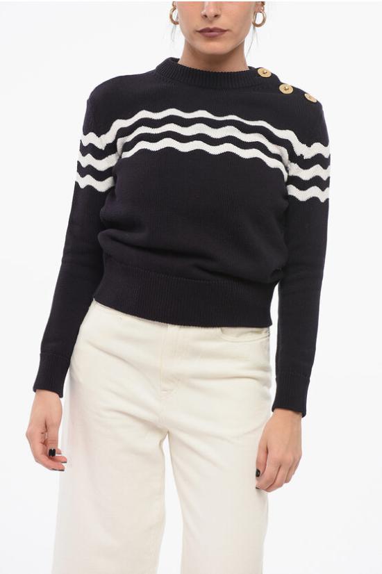  파투 터틀넥 KN1558067CO 601N Blue