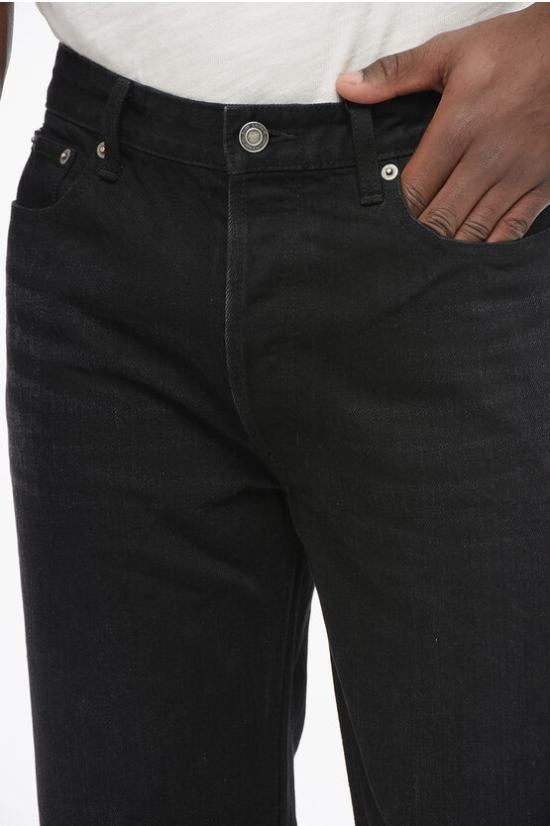  생로랑 데님 숏팬츠 731551 Y954S 1049 Black - SAINT LAURENT