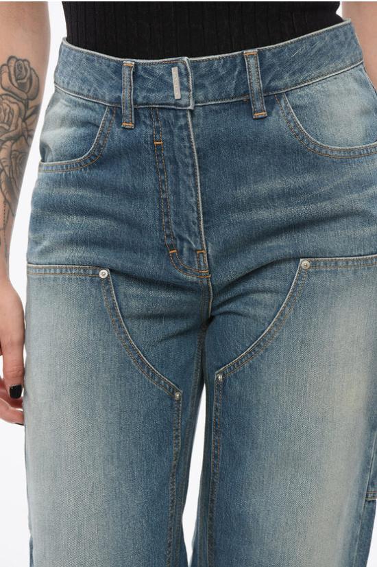  지방시 데님 팬츠 BW512F5Y9K 402 Blue - GIVENCHY