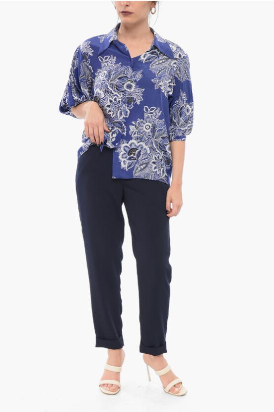  에트로 블라우스 WRIA0021 99SA191 X0883 Blue - ETRO