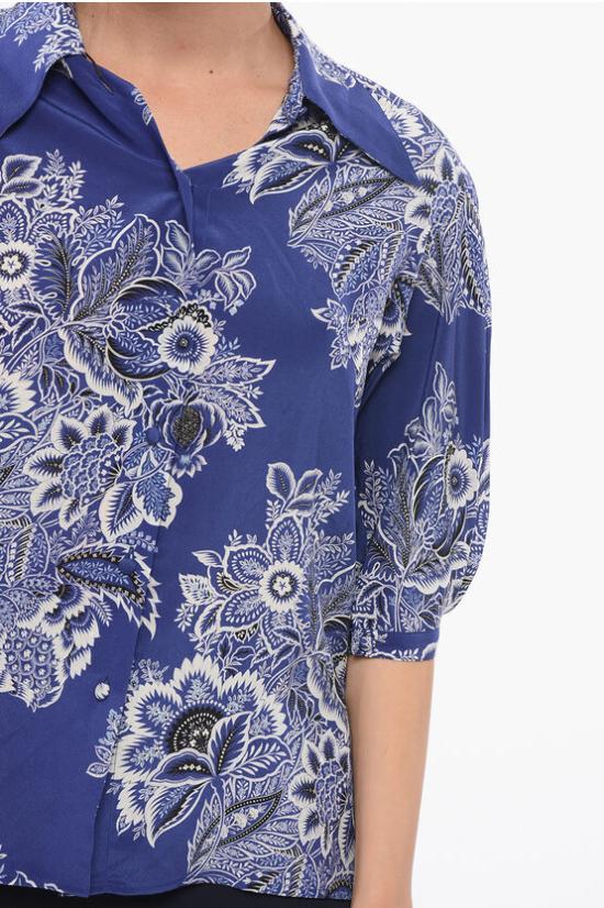  에트로 블라우스 WRIA0021 99SA191 X0883 Blue - ETRO