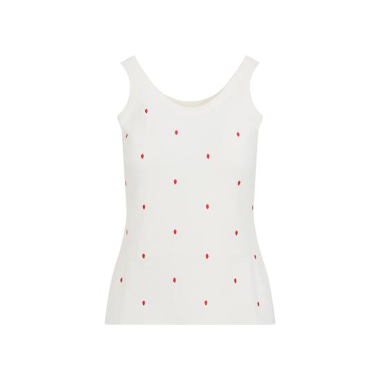 25SS 보테가베네타 탑 824130 V5BG0 9094 CHALK VERNIS - BOTTEGA VENETA