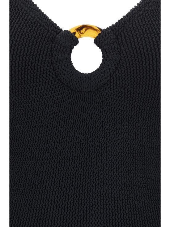 26SS 훈자 지 원피스 수영복 SCELINESH BLACK - HUNZA G