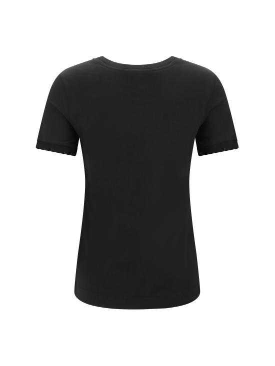 25SS 돌체앤가바나 반팔 티셔츠 F8N08ZG7B3U N0000 BLACK - DOLCE & GABBANA